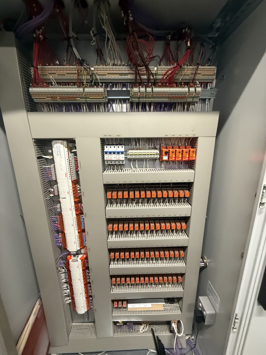 Gas control panel install